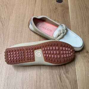 Rothy’s braid driver shoes.